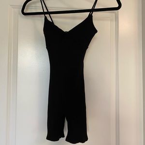 Naked wardrobe ribbed romper